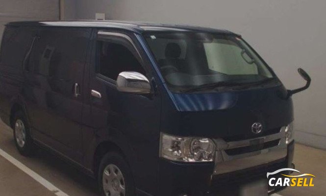 Toyota Hiace Super GL Blue 2019 – Spacious & Reliable at a Low Price in BD