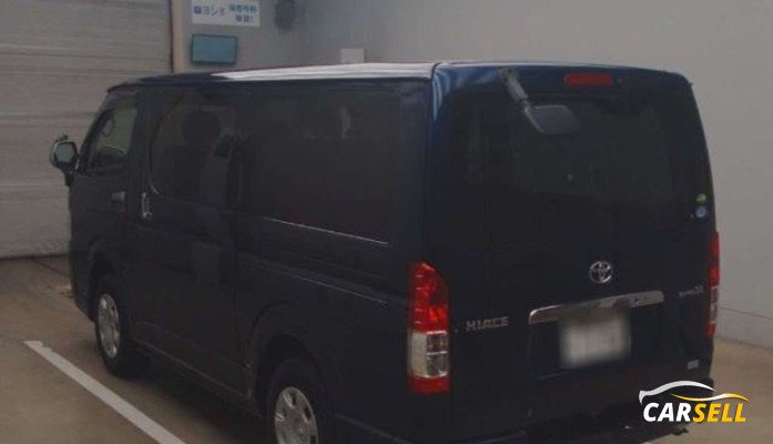 Toyota Hiace Super GL Blue 2019 – Spacious & Reliable at a Low Price in BD