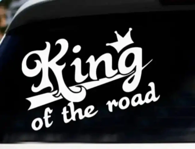 Bike Sticker “King of the Road”