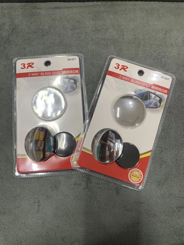 360 Degree Car Wide Angle Oval Convex Blind Spot Round Mirror