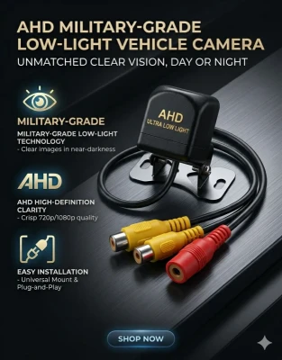 Car Reverse Camera AHD HD Bangladesh | Waterproof Parking Camera