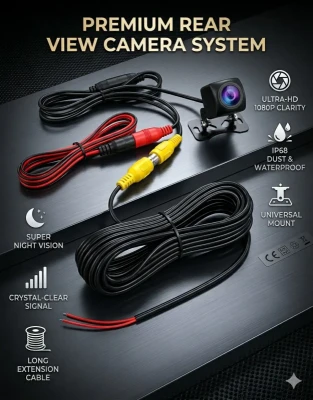 Car Reverse Camera AHD HD Bangladesh | Waterproof Parking Camera