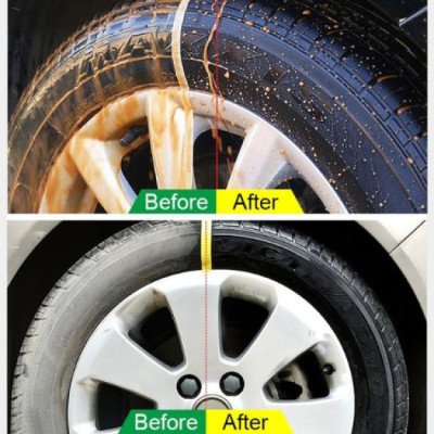 Dashboard Leather & Tyre Wax Shines Protects (450ml)