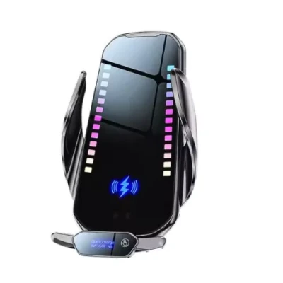 Hot Popular T28 Car Phone Holder 15W Wireless Mobile Phone Charger For Apple iPhone For Samsung Car Air Mount Wireless Charger