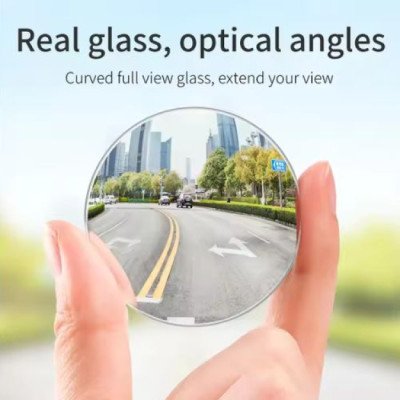 2Pcs Car Mirror HD Convex Mirror Blind Spot Auto Rearview Mirror 360 Degree