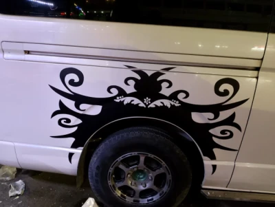 Tribal Vinyl Decal Side Body Graphic price in bd image