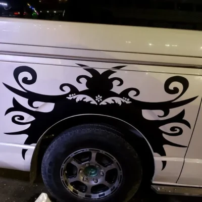 Tribal Vinyl Decal Side Body Graphic
