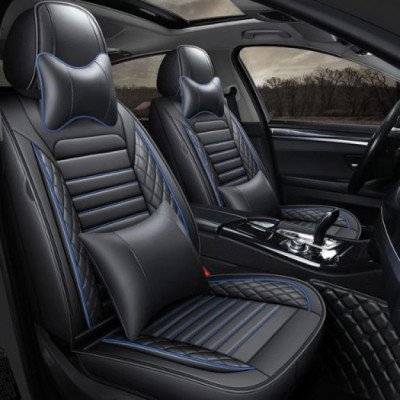 Car Seat Covers - Waterproof Leather Universal for Sedan SUV Truck