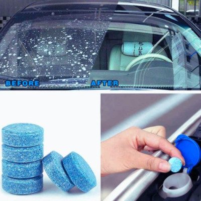 Windshield Washer Tablets 10 pcs. Easy to Clean
