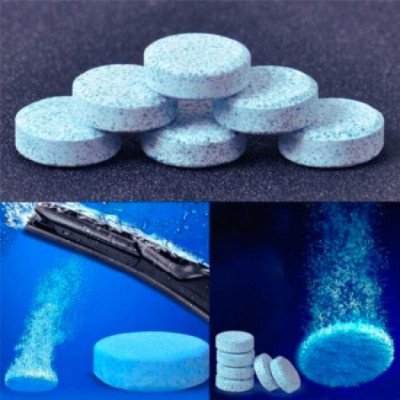 Windshield Washer Tablets 10 pcs. Easy to Clean