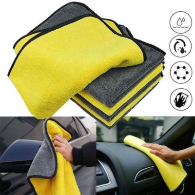 Large Microfiber Towel Double Layer - 6040cm