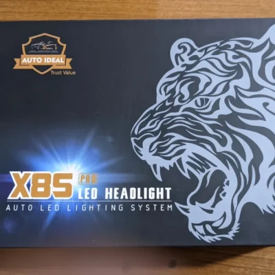 Buy X85 Pro LED Headlight H4 9005 2 Colour Price in Bangladesh | White Yellow Car LED Bulb BD image