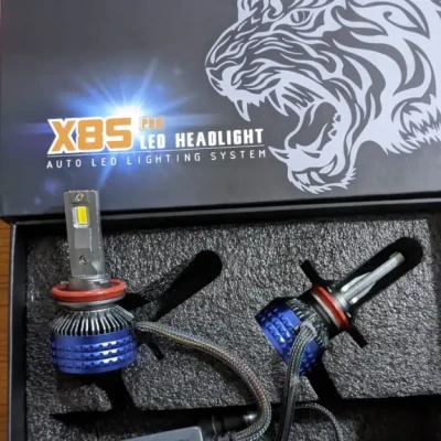 Buy X85 Pro LED Headlight H4 9005 2 Colour Price in Bangladesh | White Yellow Car LED Bulb BD