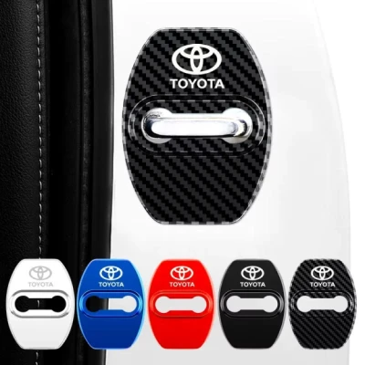 4PCS Car Door Lock Cover Case For Toyota Car