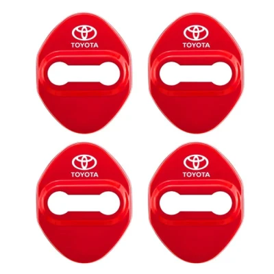 4PCS Car Door Lock Cover Case For Toyota Car